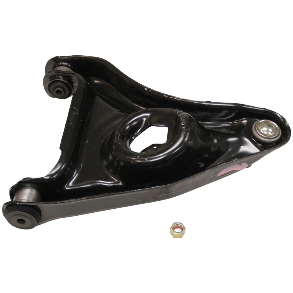 1997 Lincoln Town Car suspension control arm and ball joint assembly 