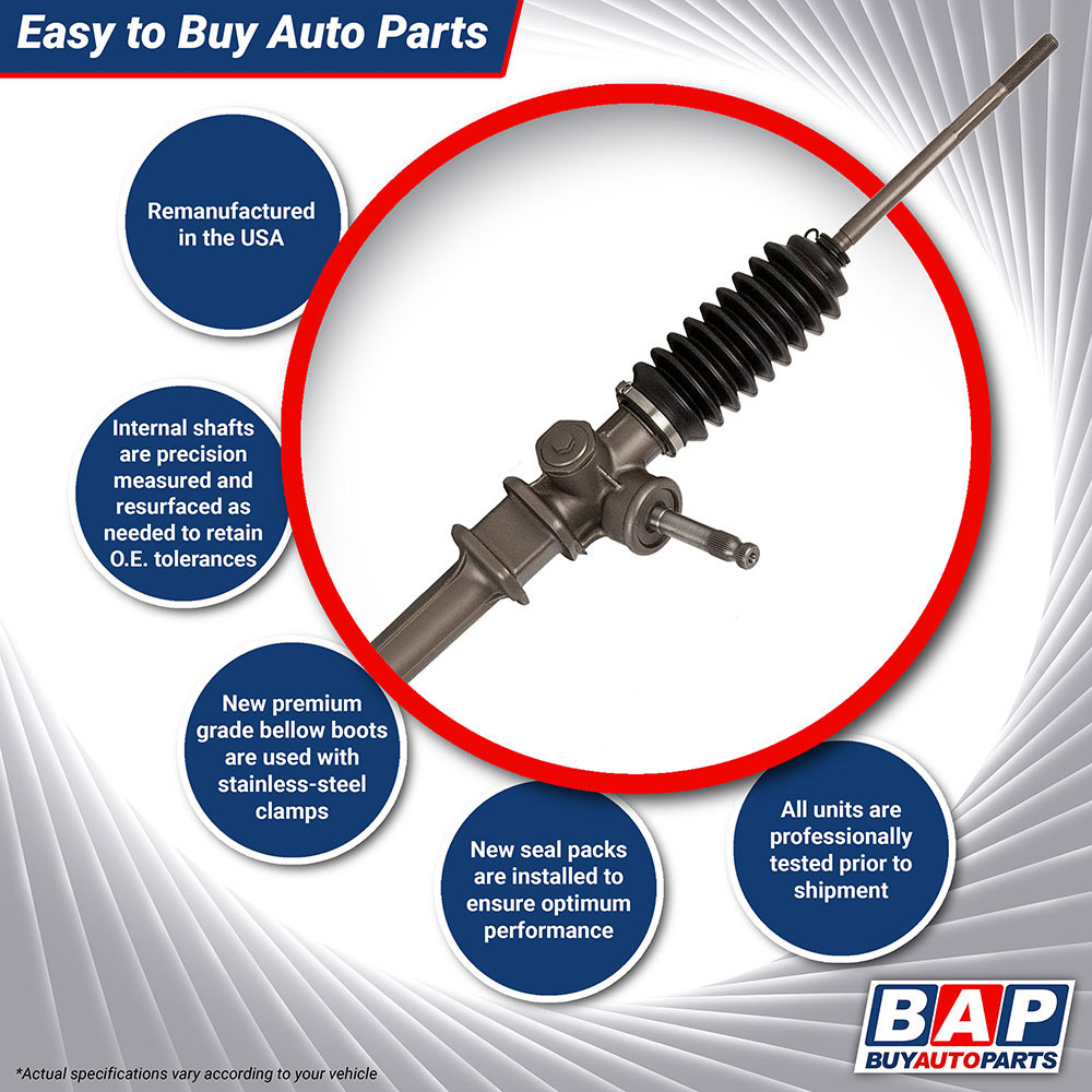 2015 Hyundai Santa Fe Rack and Pinion Power Steering With Electric