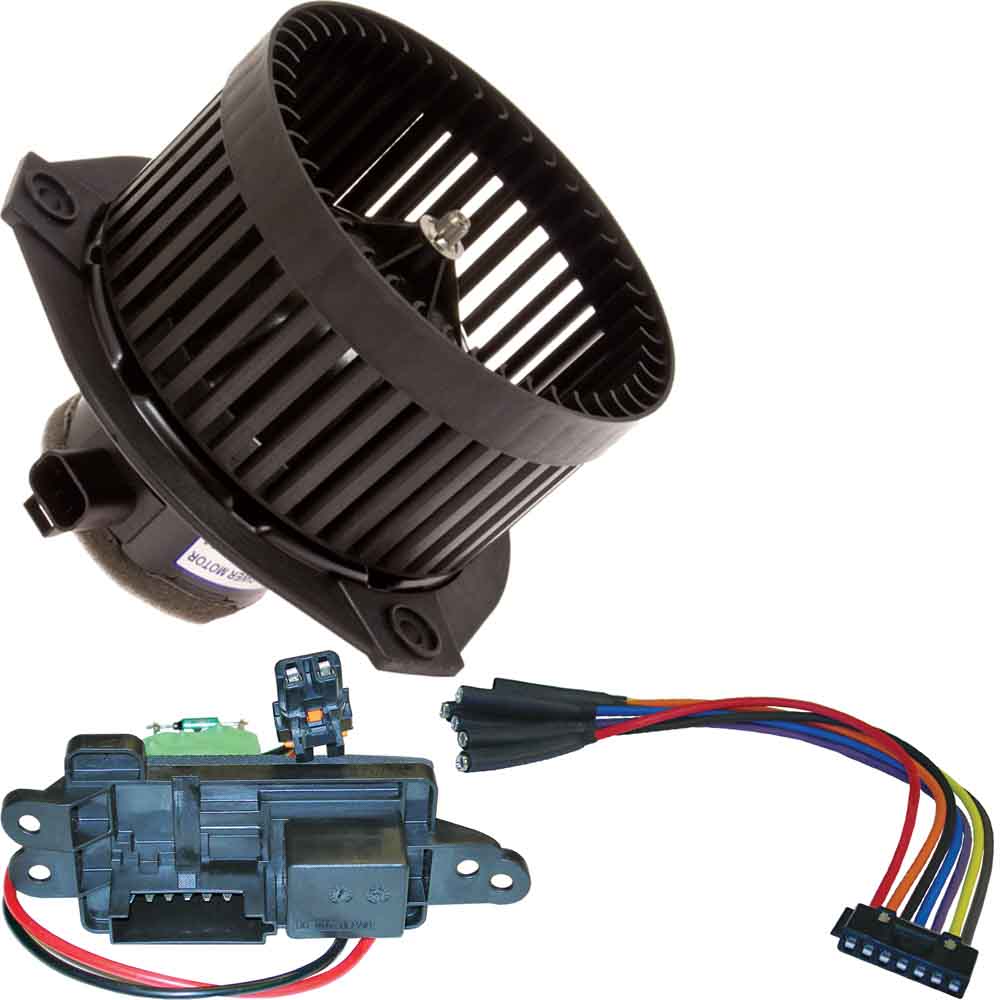 BuyAutoParts LZ-K0023AN HVAC Blower Motor Kit