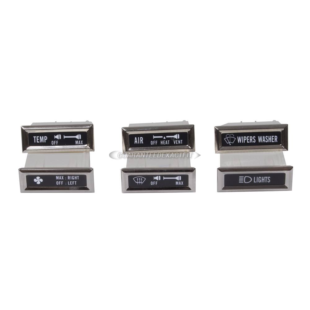 Jeep CJ Models Dash Indicator Light Set