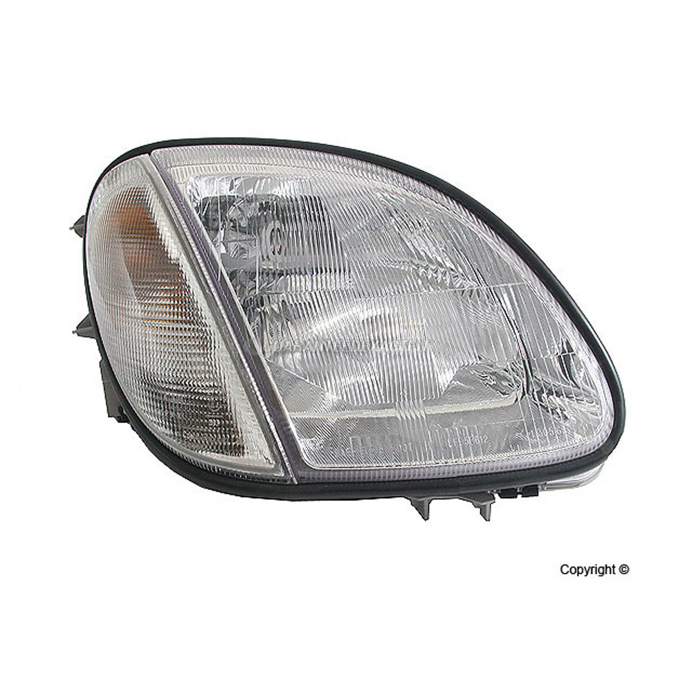 2003 Mercedes Benz SLK320 Headlight Assembly Pair