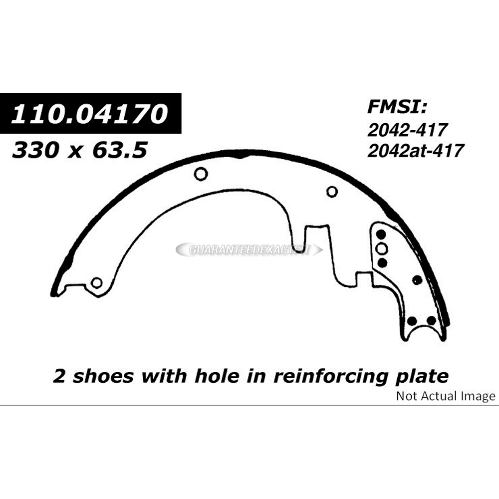 Chevrolet P20 Brake Shoe Set