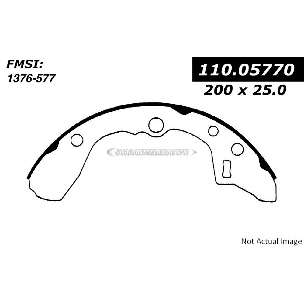 Centric Parts 111.07990 Brake Shoe