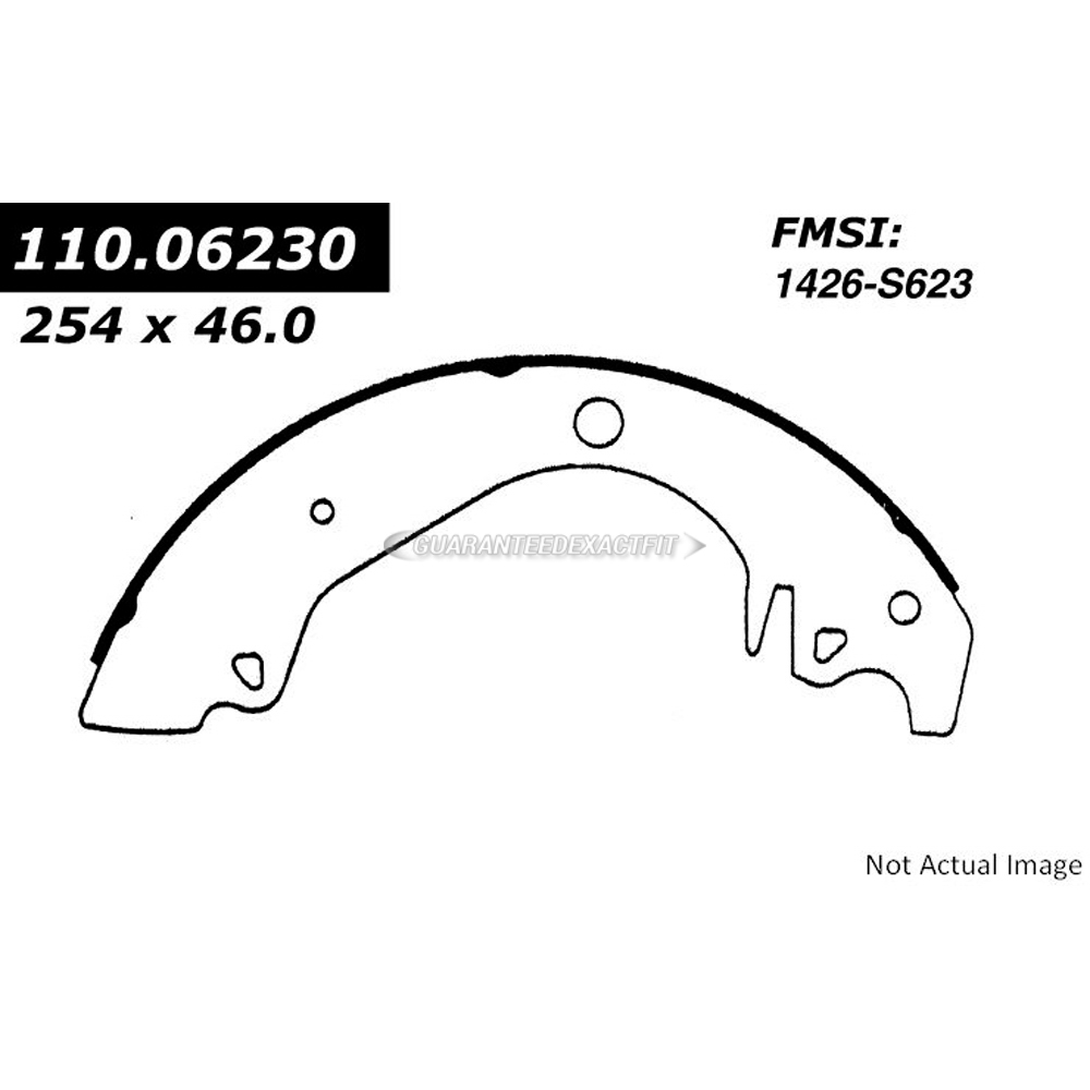 1985 Peugeot 505 Brake Shoe Set