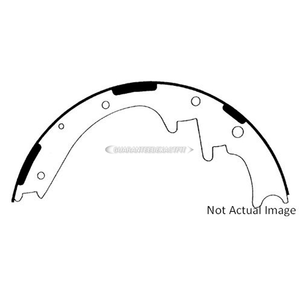 2000 Mazda B3000 Brake Shoe Set
