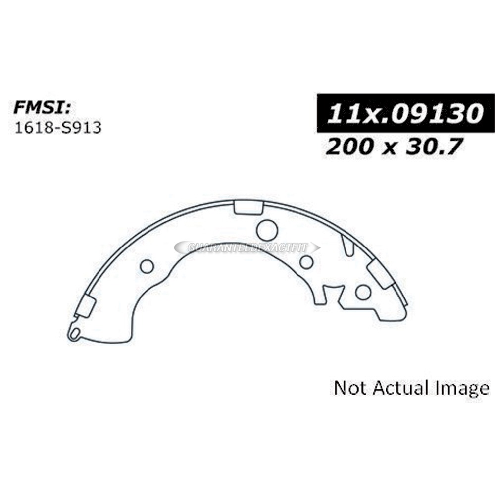 2011 Honda Insight Brake Shoe Set