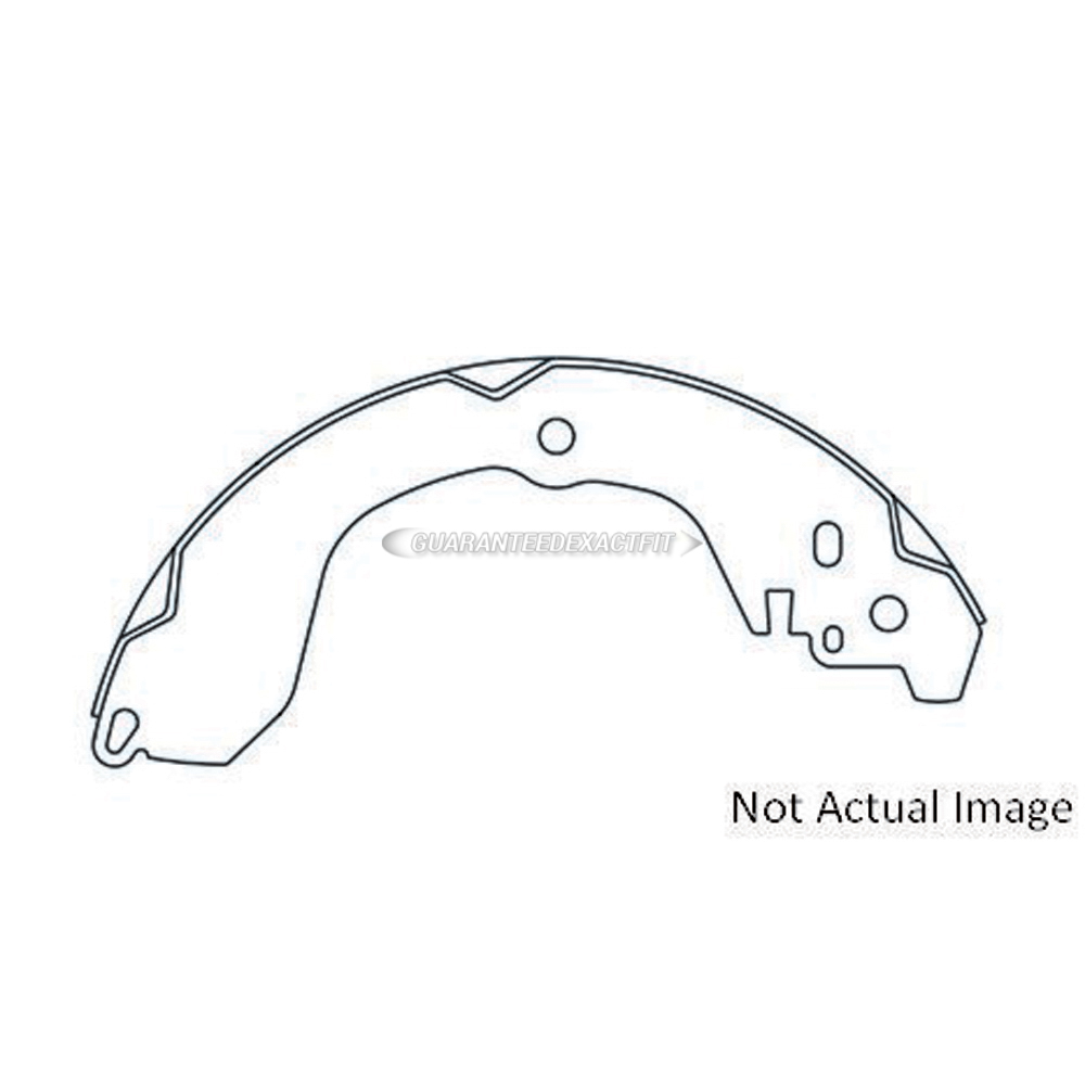 2011 Jeep Compass Brake Shoe Set