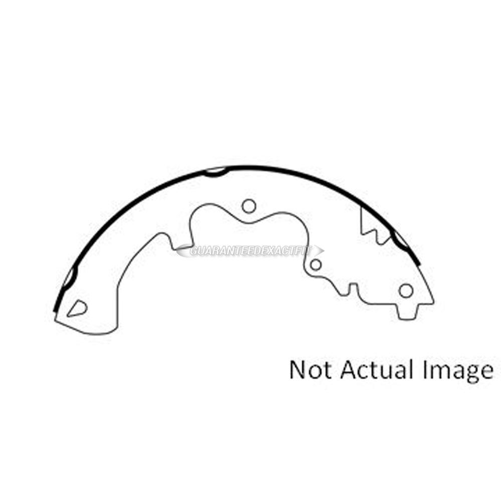 2011 Mazda Tribute Brake Shoe Set
