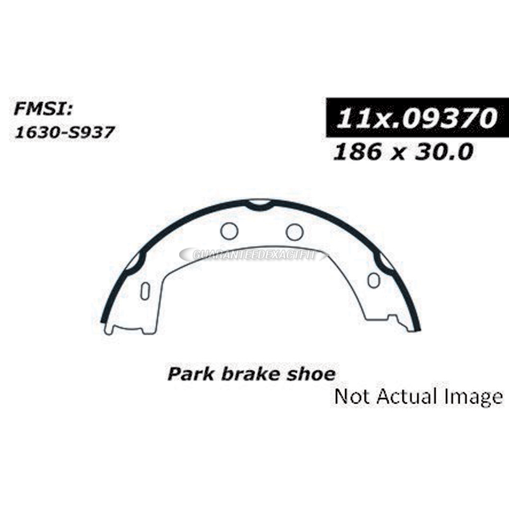 2012 Land Rover LR2 Parking Brake Shoe 
