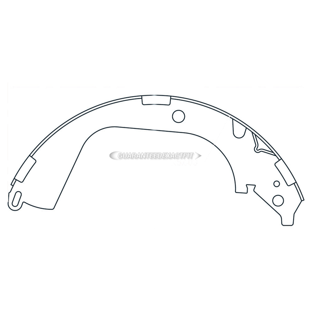 2011 Gmc Canyon Brake Shoe Set