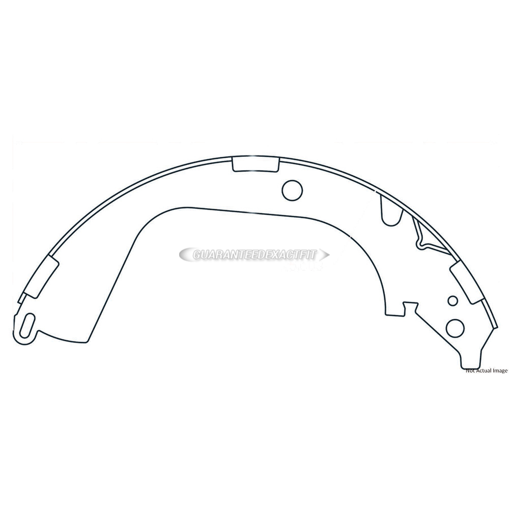2011 Gmc Canyon Brake Shoe Set
