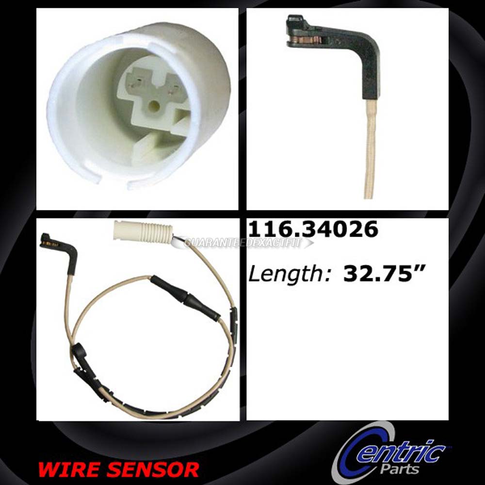 2007 Bmw 760 Brake Pad Sensor