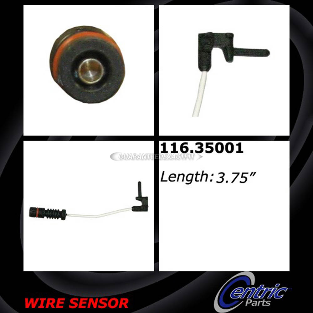 1982 Mercedes Benz 380sel brake pad sensor