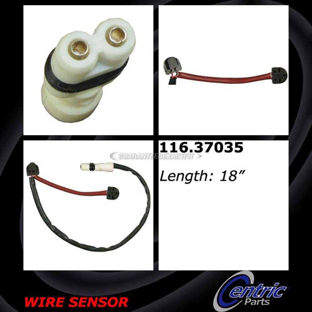 2012 Porsche Boxster Brake Pad Sensor