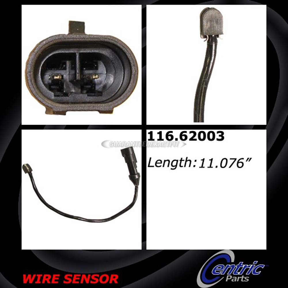 2012 Chevrolet Corvette Brake Pad Sensor