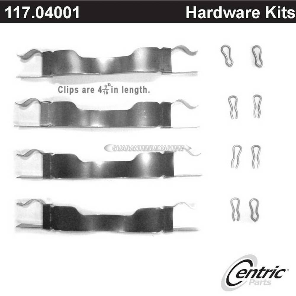 1992 Yugo GV Disc Brake Hardware Kit
