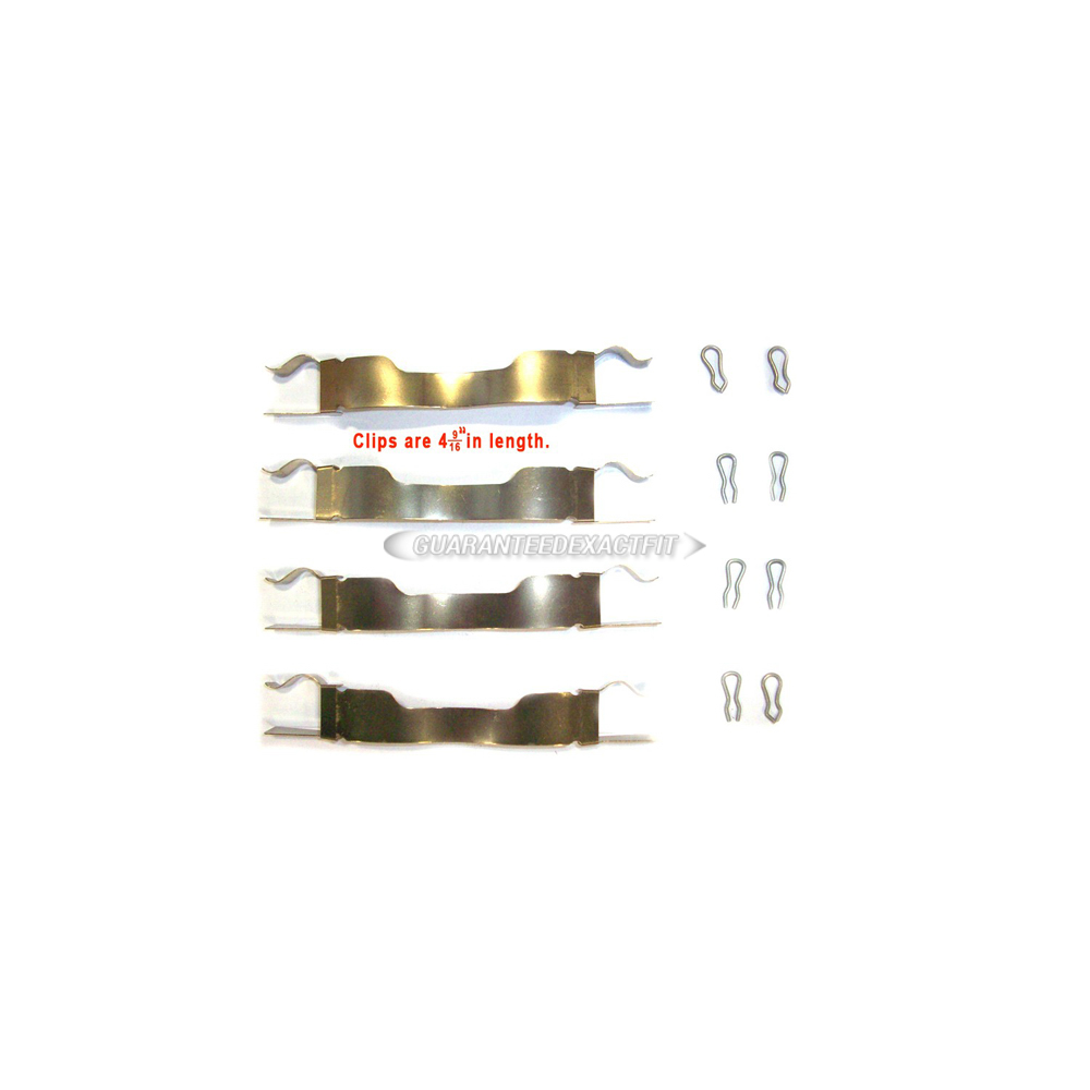 1992 Yugo GV Disc Brake Hardware Kit