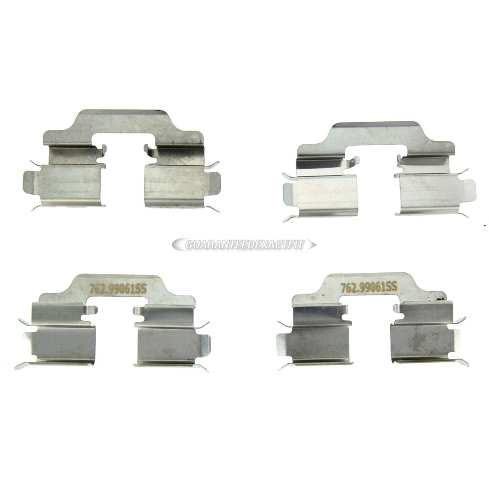 2017 Fiat 500L Disc Brake Hardware Kit