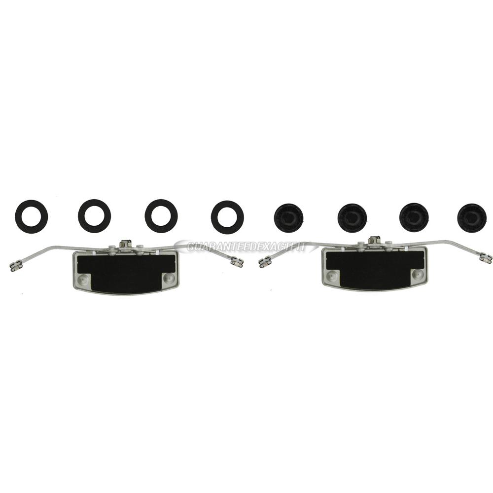 2017 Jaguar F-Type Disc Brake Hardware Kit