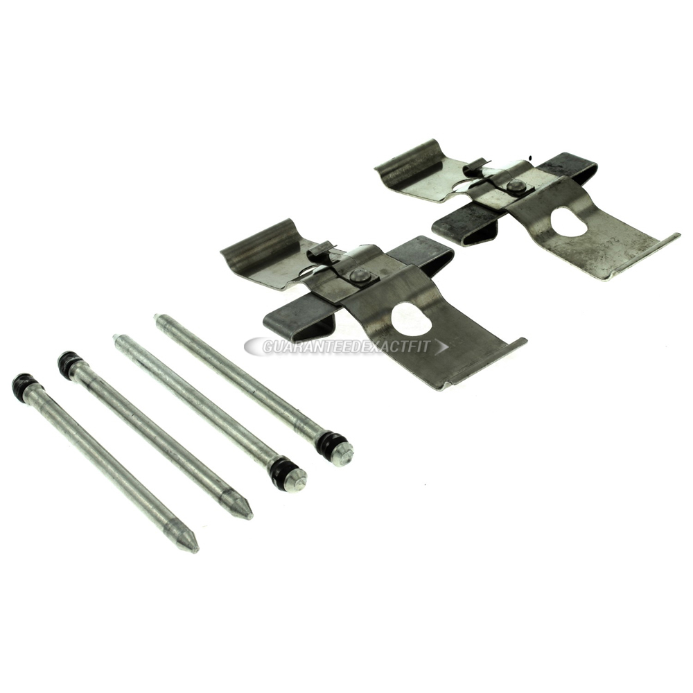 2012 Audi TT Quattro Disc Brake Hardware Kit