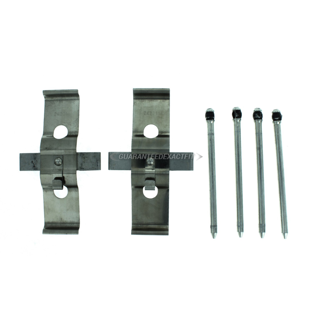 2012 Audi TT Quattro Disc Brake Hardware Kit