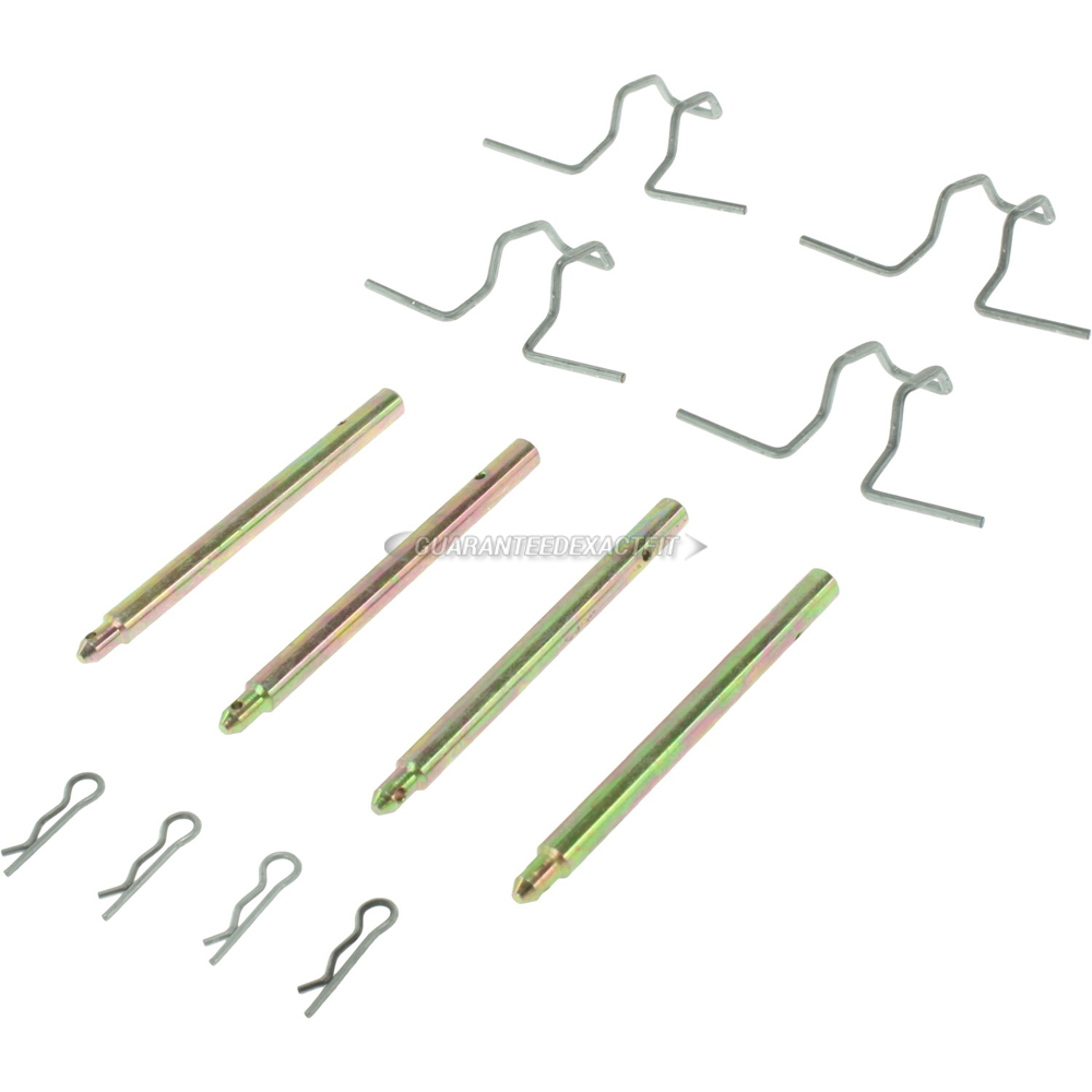 1982 Mercedes Benz 380SEC Disc Brake Hardware Kit