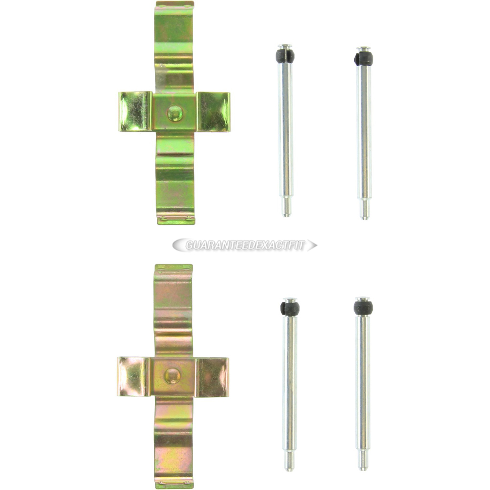 1981 Mercedes Benz 280e disc brake hardware kit
