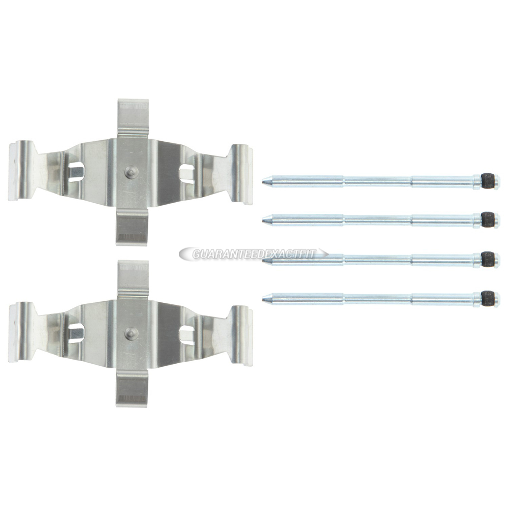 2012 Mercedes Benz E550 Disc Brake Hardware Kit