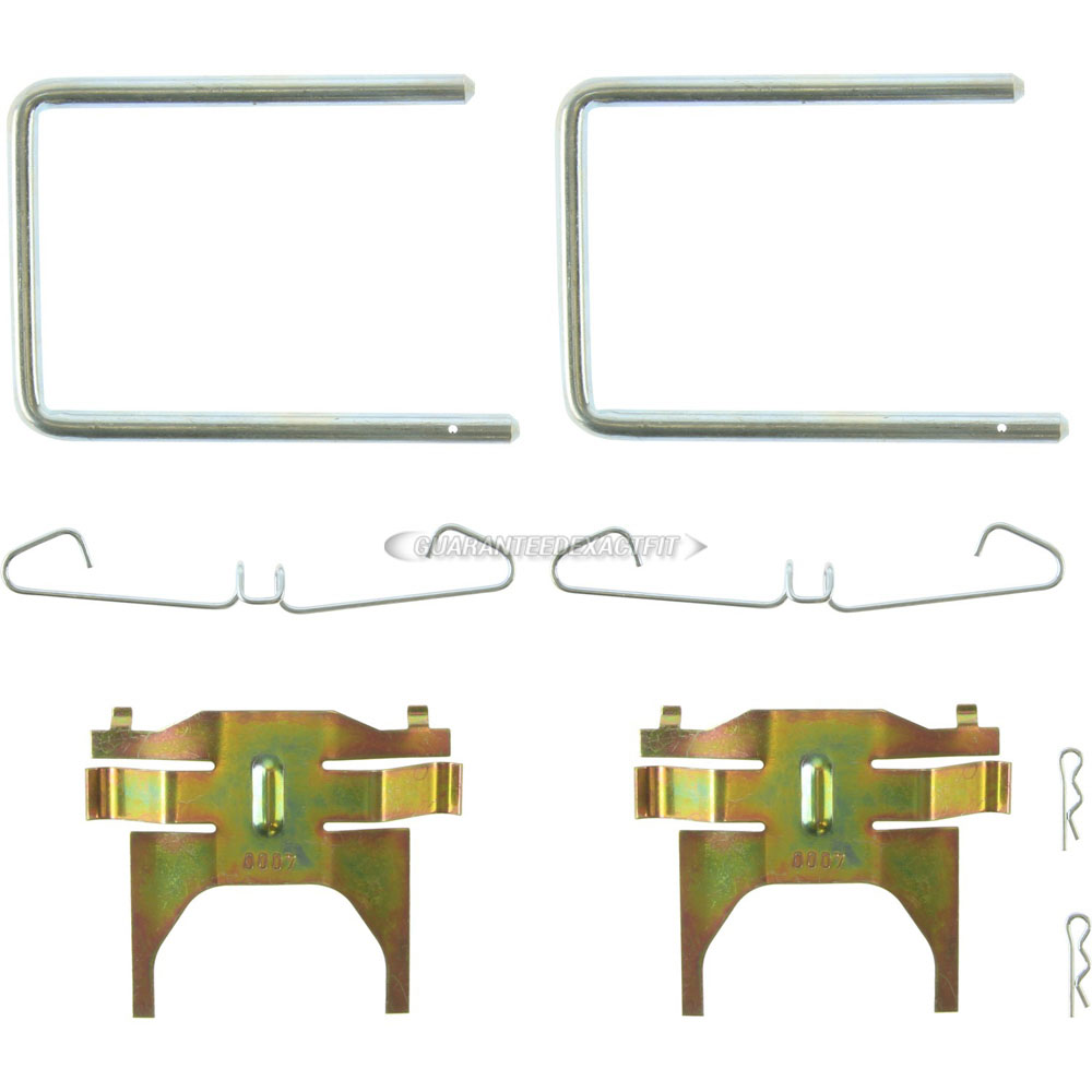 1982 Saab 900 Disc Brake Hardware Kit