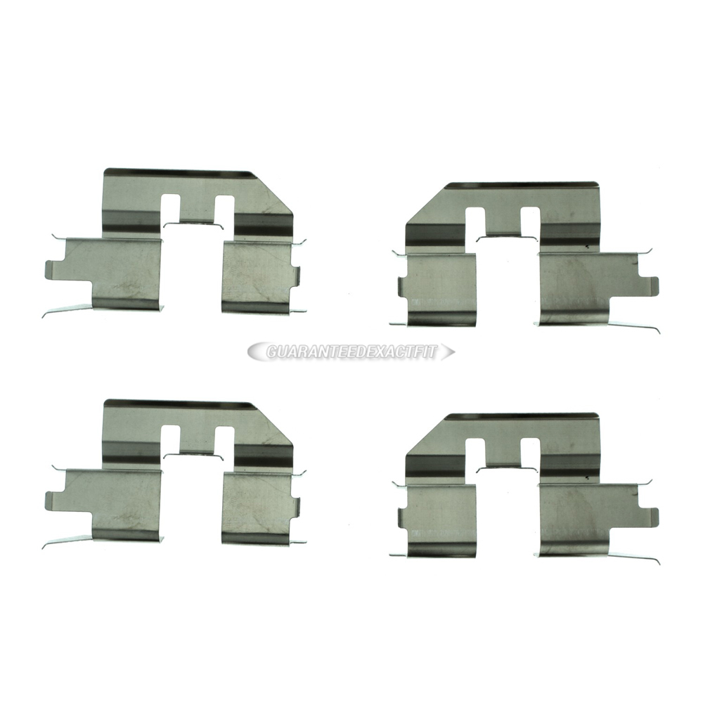 2012 Honda Ridgeline Disc Brake Hardware Kit