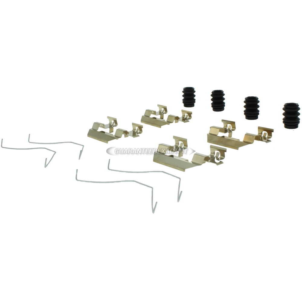 2012 Honda Odyssey Disc Brake Hardware Kit