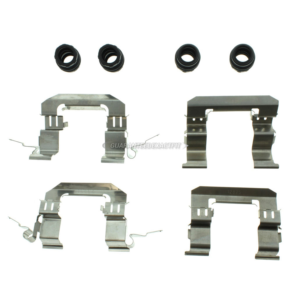 2012 Nissan Pathfinder Disc Brake Hardware Kit