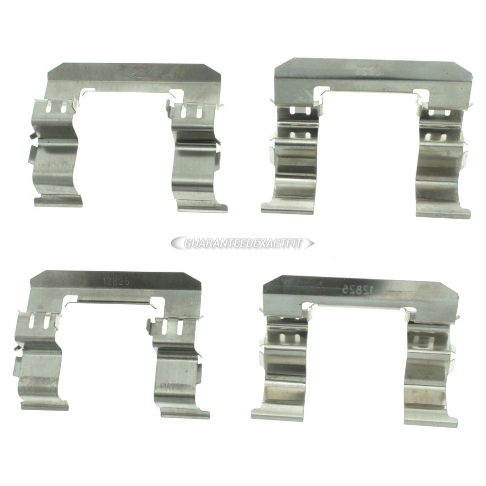 2003 Nissan Frontier Disc Brake Hardware Kit