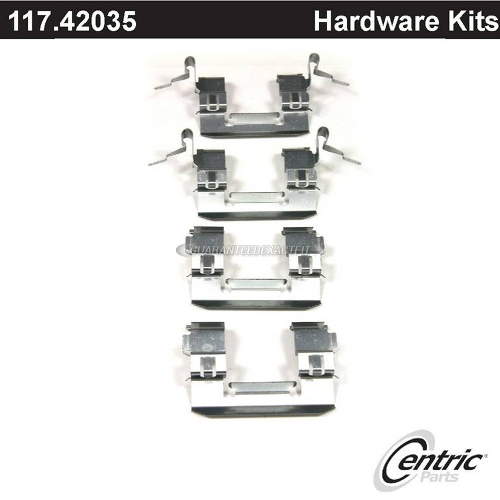 2011 Nissan Cube Disc Brake Hardware Kit
