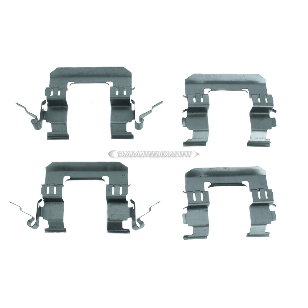 2011 Nissan Cube Disc Brake Hardware Kit