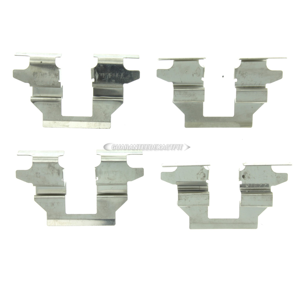 2017 Nissan Juke Disc Brake Hardware Kit