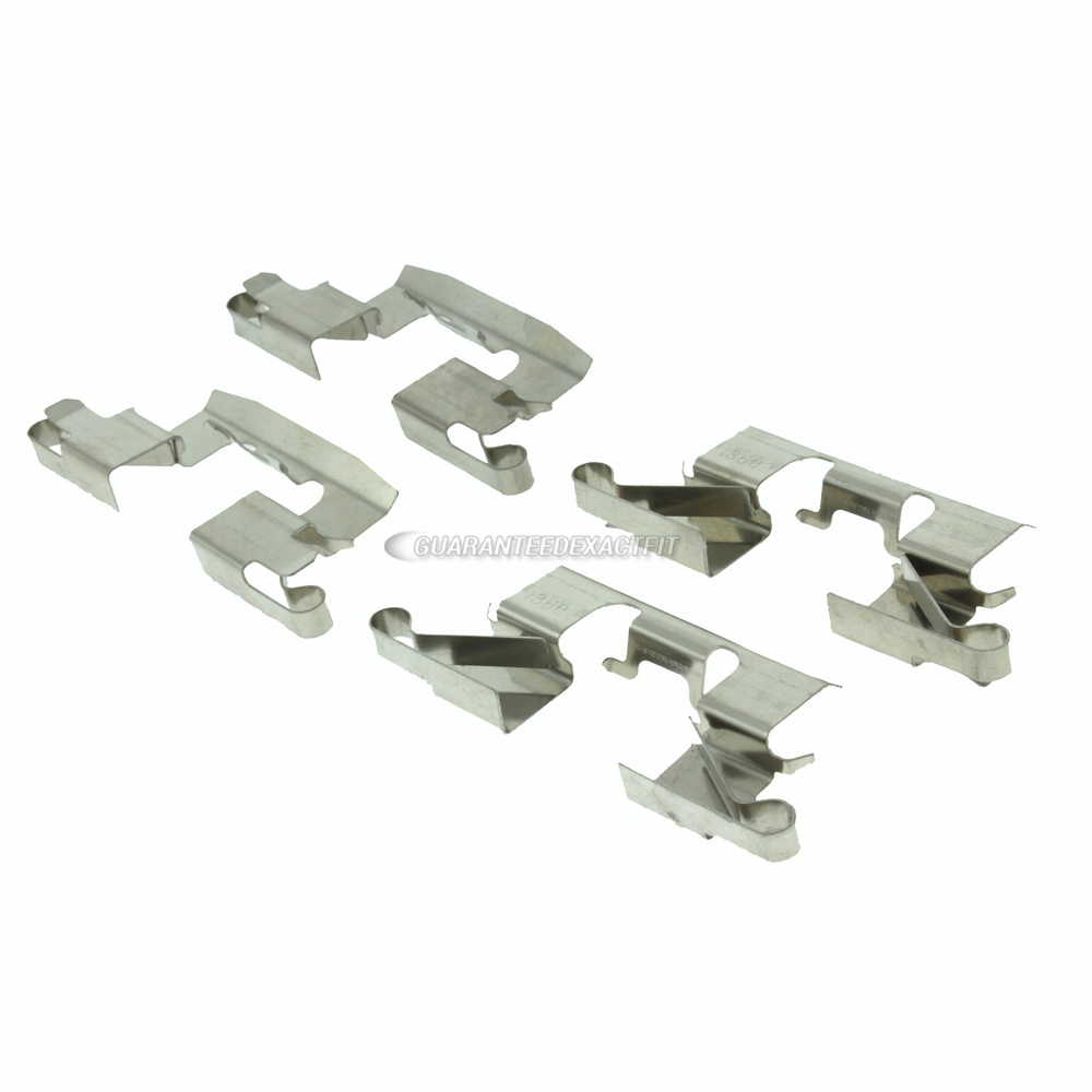 2012 Nissan Pathfinder Disc Brake Hardware Kit