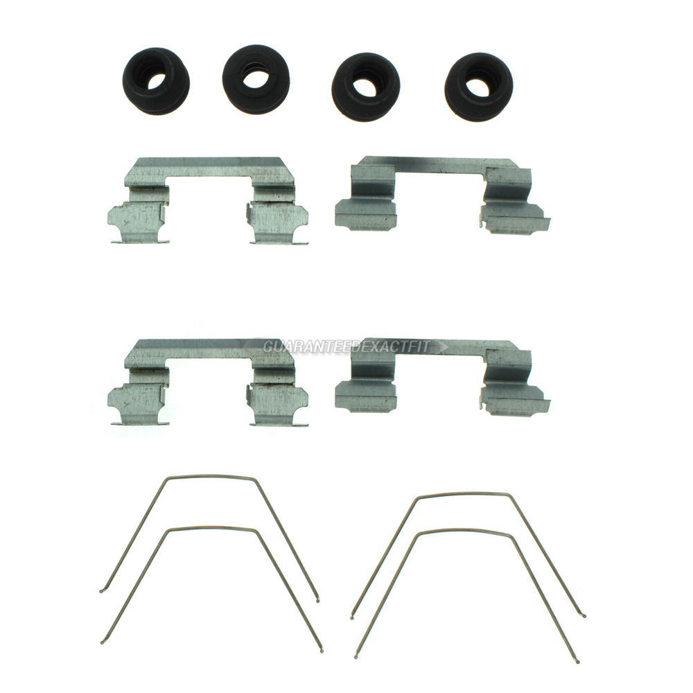 2011 Nissan Versa Disc Brake Hardware Kit