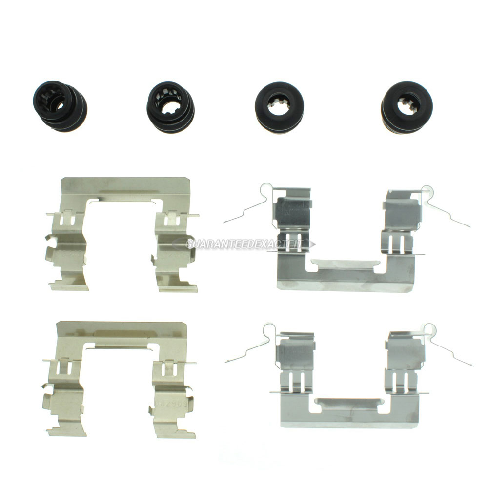 2017 Nissan Juke Disc Brake Hardware Kit