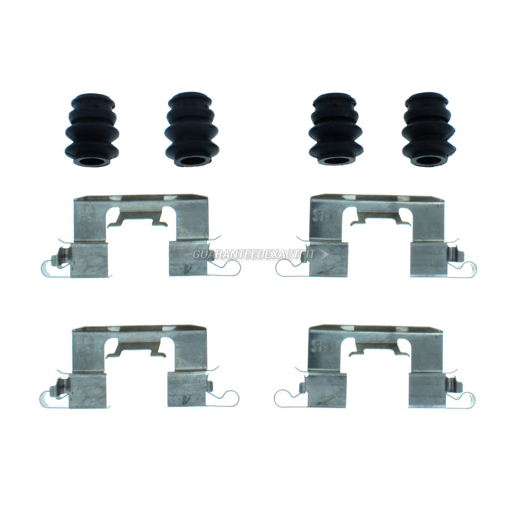 2017 Nissan Armada Disc Brake Hardware Kit