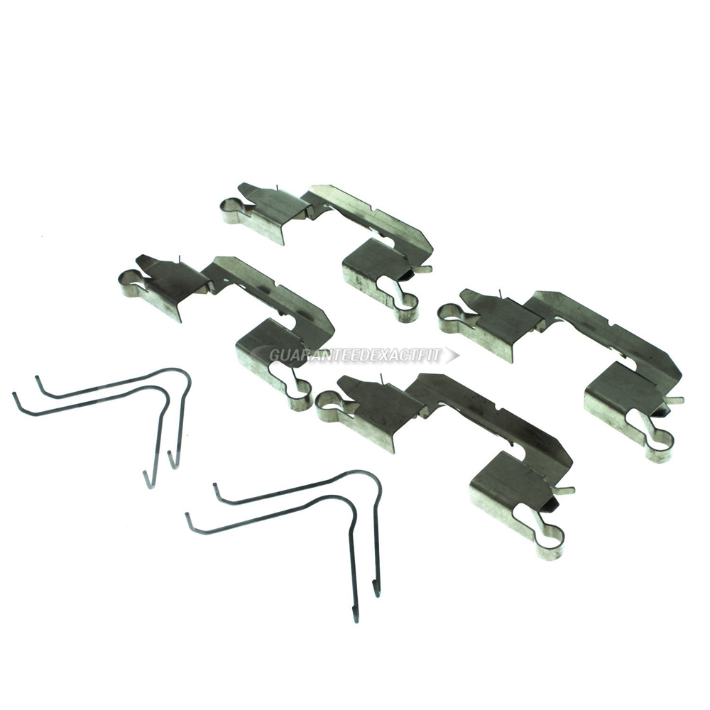 2017 Nissan Versa Note Disc Brake Hardware Kit