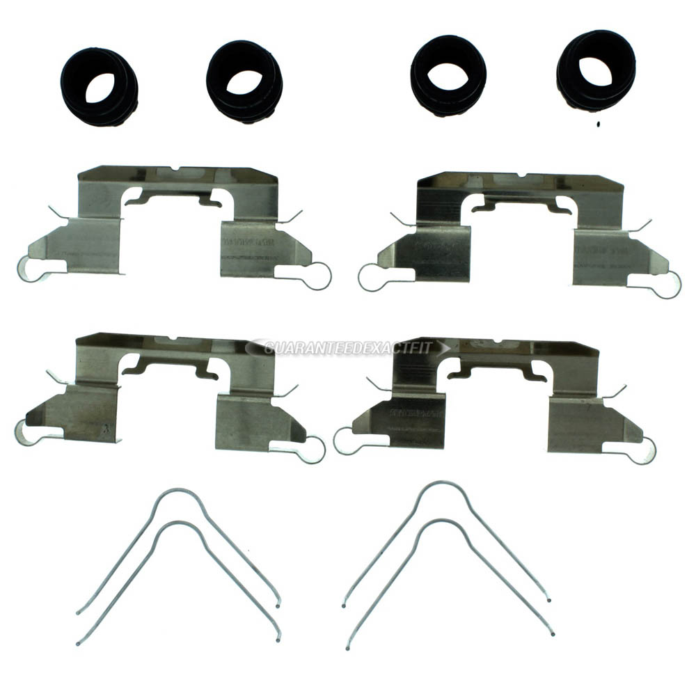 2017 Nissan Versa Note Disc Brake Hardware Kit