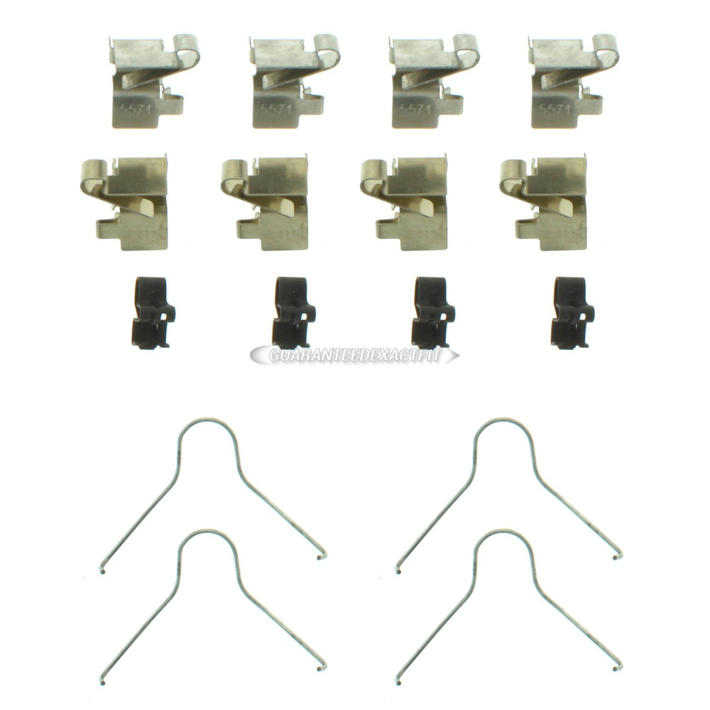 Toyota previa disc brake hardware kit