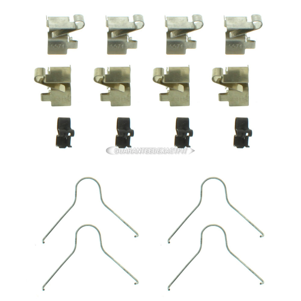 1992 Toyota Previa disc brake hardware kit 