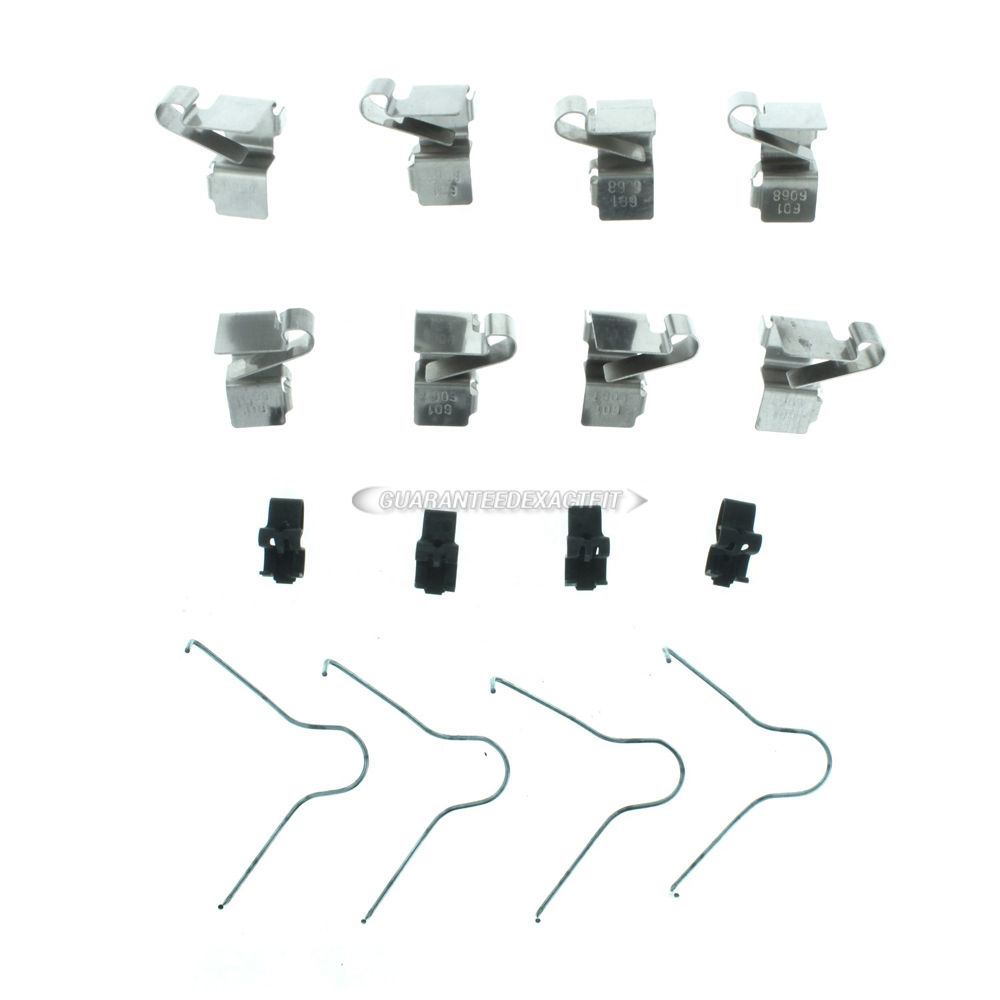 1990 Lexus ES250 Disc Brake Hardware Kit