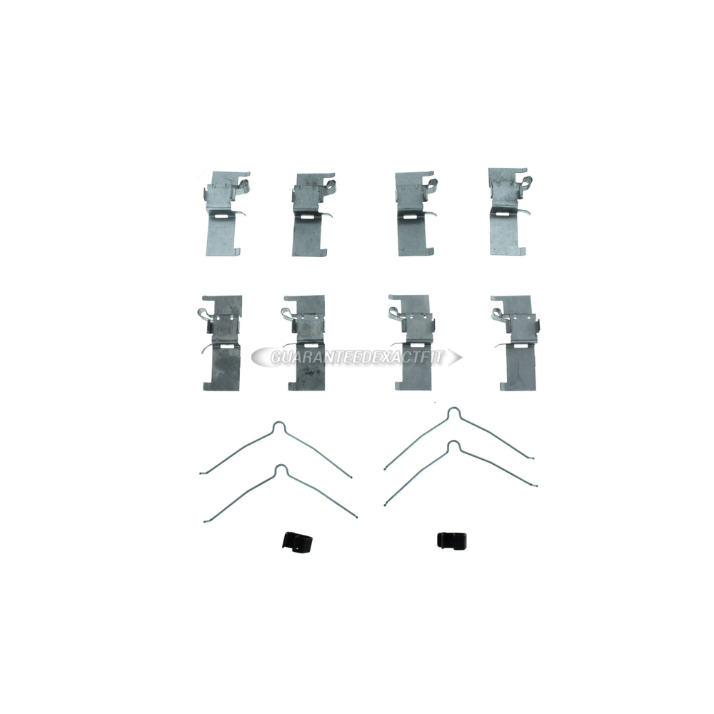 2012 Lexus ES350 Disc Brake Hardware Kit