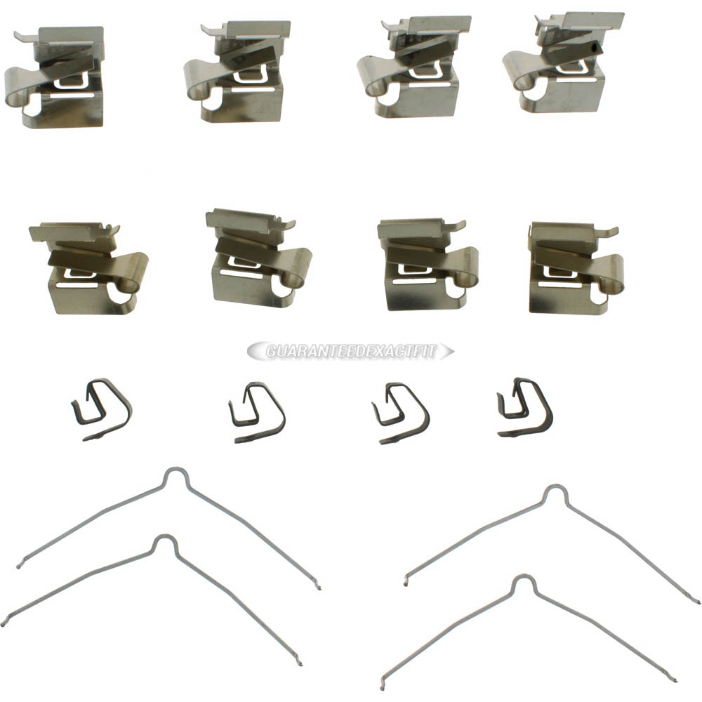 2012 Lexus Rx450h disc brake hardware kit 