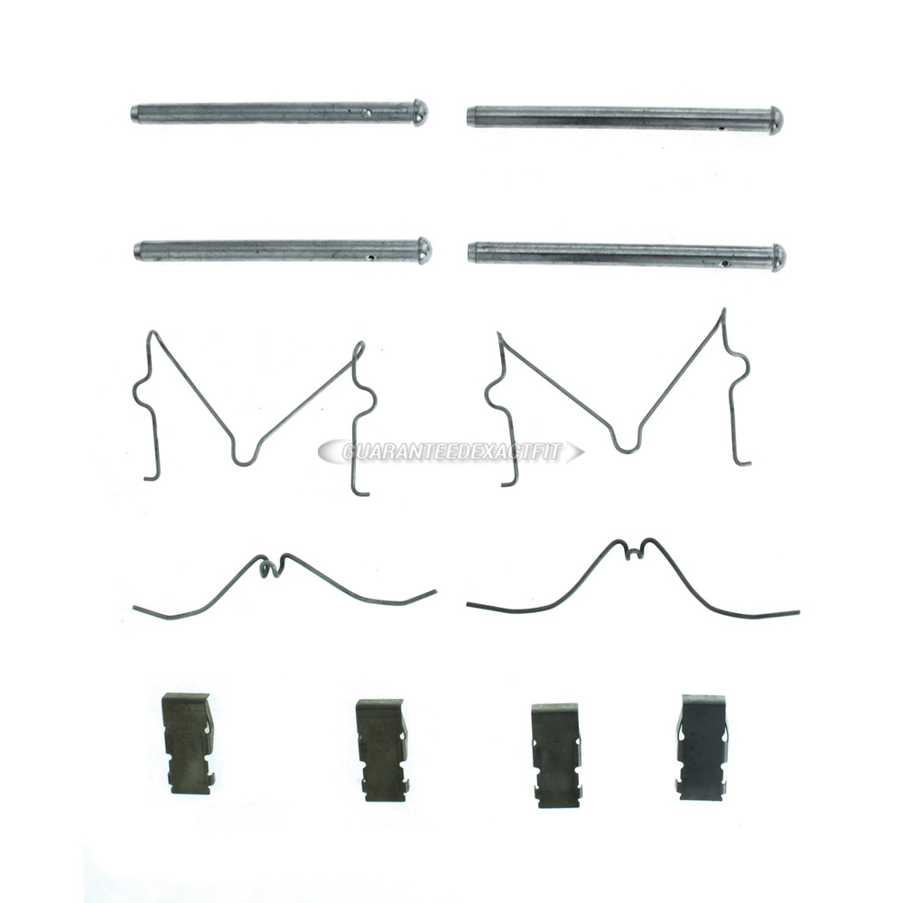 1987 Mazda 323 Disc Brake Hardware Kit