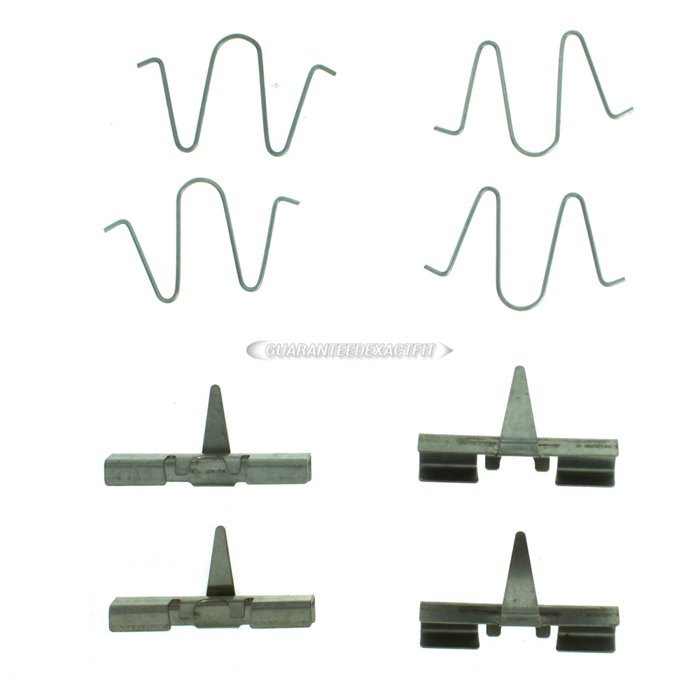 1990 Mazda Protege Disc Brake Hardware Kit
