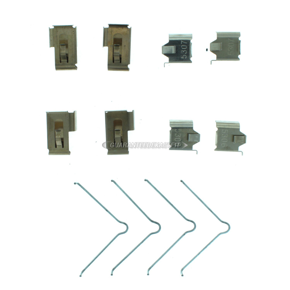 1981 Dodge Challenger Disc Brake Hardware Kit